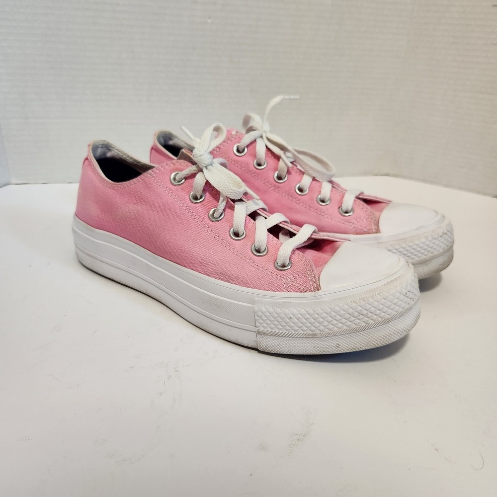 Converse Chuck Taylor All Star Lift Platform‎ Pink  Womens Size 9 Mens 7